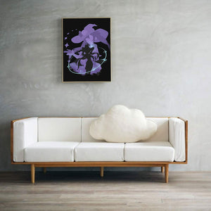 Anime Game Original Girl With Divine Influence 30*40CM(Canvas) Full Round Drill Diamond Painting