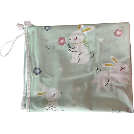 Cross Stitch Storage Bag Waterproof Embroidery Pouch (Little Rabbit)