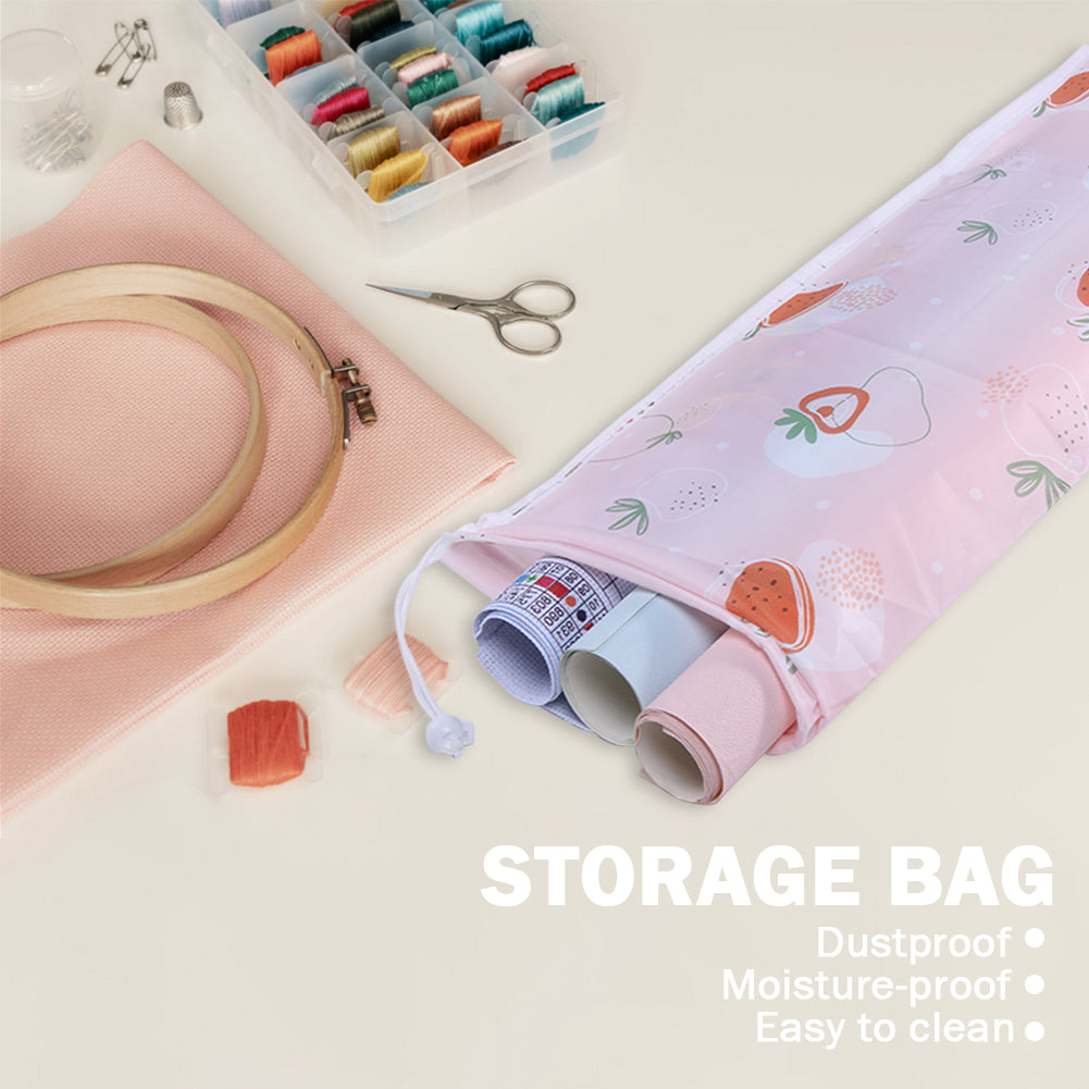 Cross Stitch Storage Bag Embroidery Organizer (Sweetheart Strawberry)