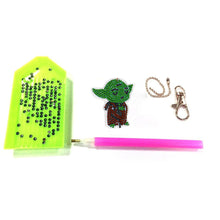 Load image into Gallery viewer, 5pcs Diamond Painting Keychains Handmade Keychain Pendant Jewelry (AA1068)
