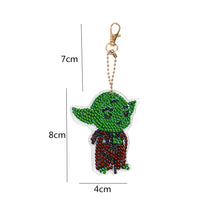Load image into Gallery viewer, 5pcs Diamond Painting Keychains Handmade Keychain Pendant Jewelry (AA1068)
