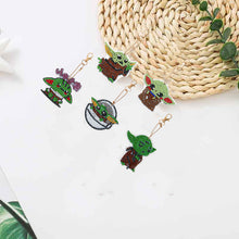 Load image into Gallery viewer, 5pcs Diamond Painting Keychains Handmade Keychain Pendant Jewelry (AA1068)
