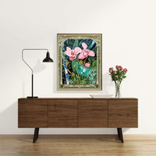 Load image into Gallery viewer, Artistic Flowers Blooming In A Metal Frame 30*40CM(Canvas) Full Round Drill Diamond Painting
