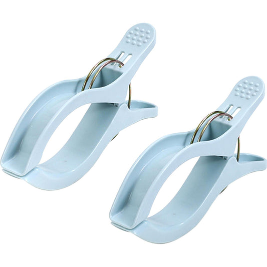 2PCS Cross Stitch Clip DIY Embroidery Clip Antiskid for Fabric (Blue)