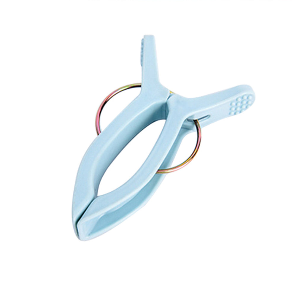 2PCS Cross Stitch Clip DIY Embroidery Clip Antiskid for Fabric (Blue)