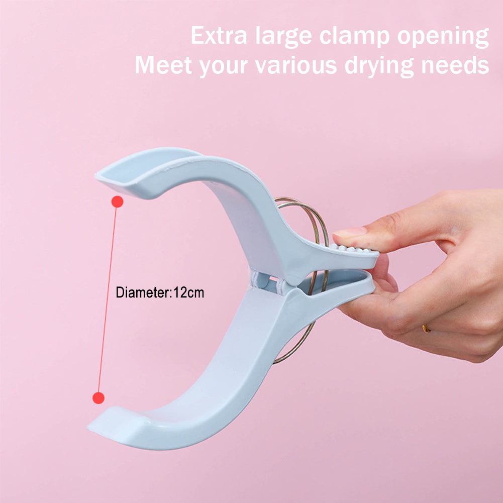 2PCS Cross Stitch Clip DIY Embroidery Clip Antiskid for Fabric (Blue)