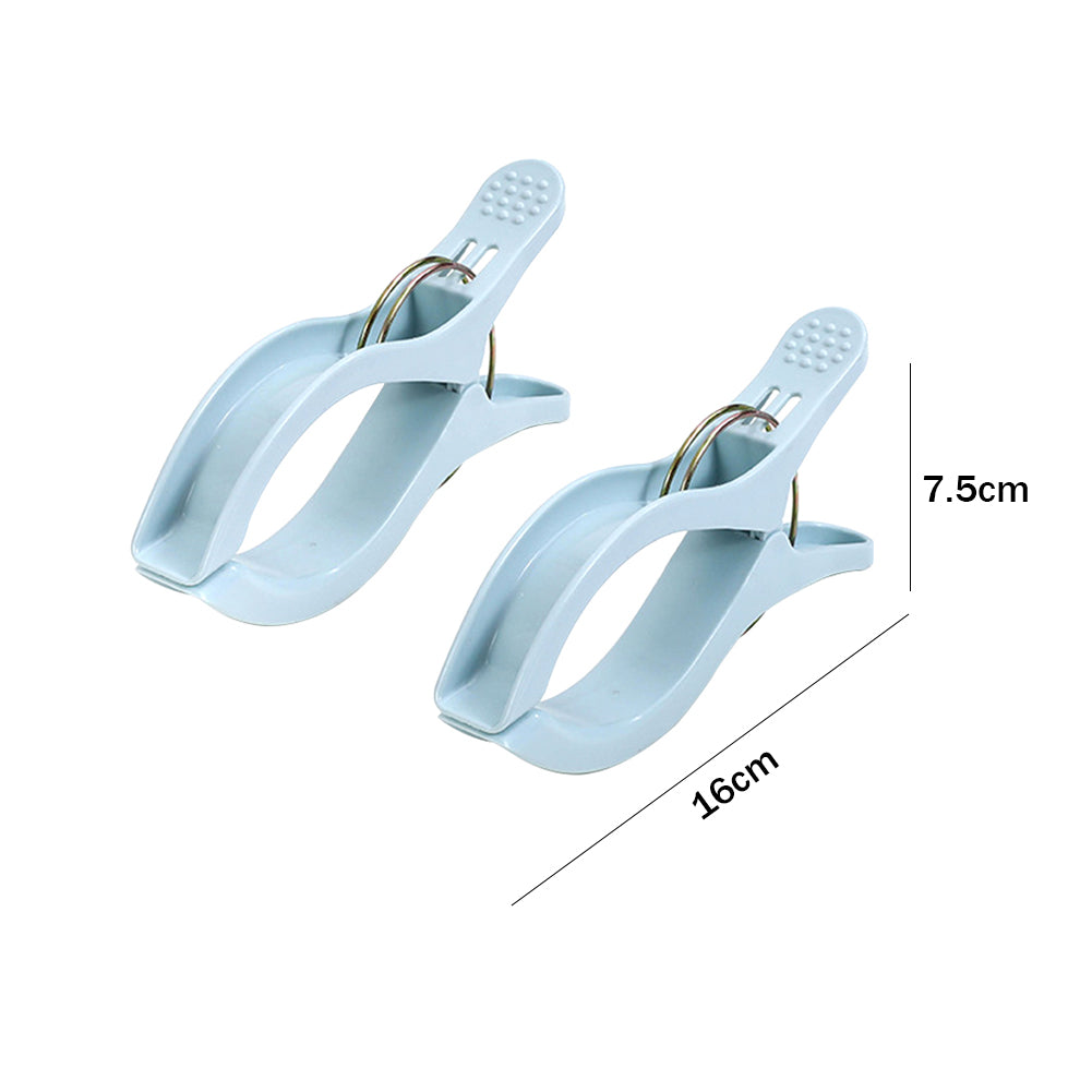 2PCS Cross Stitch Clip DIY Embroidery Clip Antiskid for Fabric (Blue)