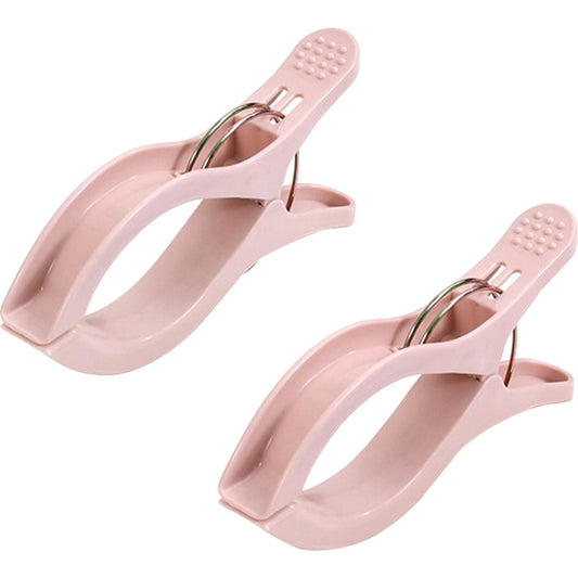 2PCS Cross Stitch Clip DIY Embroidery Clip Antiskid for Fabric (Pink)