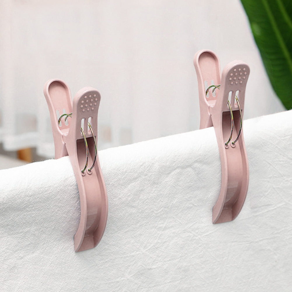 2PCS Cross Stitch Clip DIY Embroidery Clip Antiskid for Fabric (Pink)