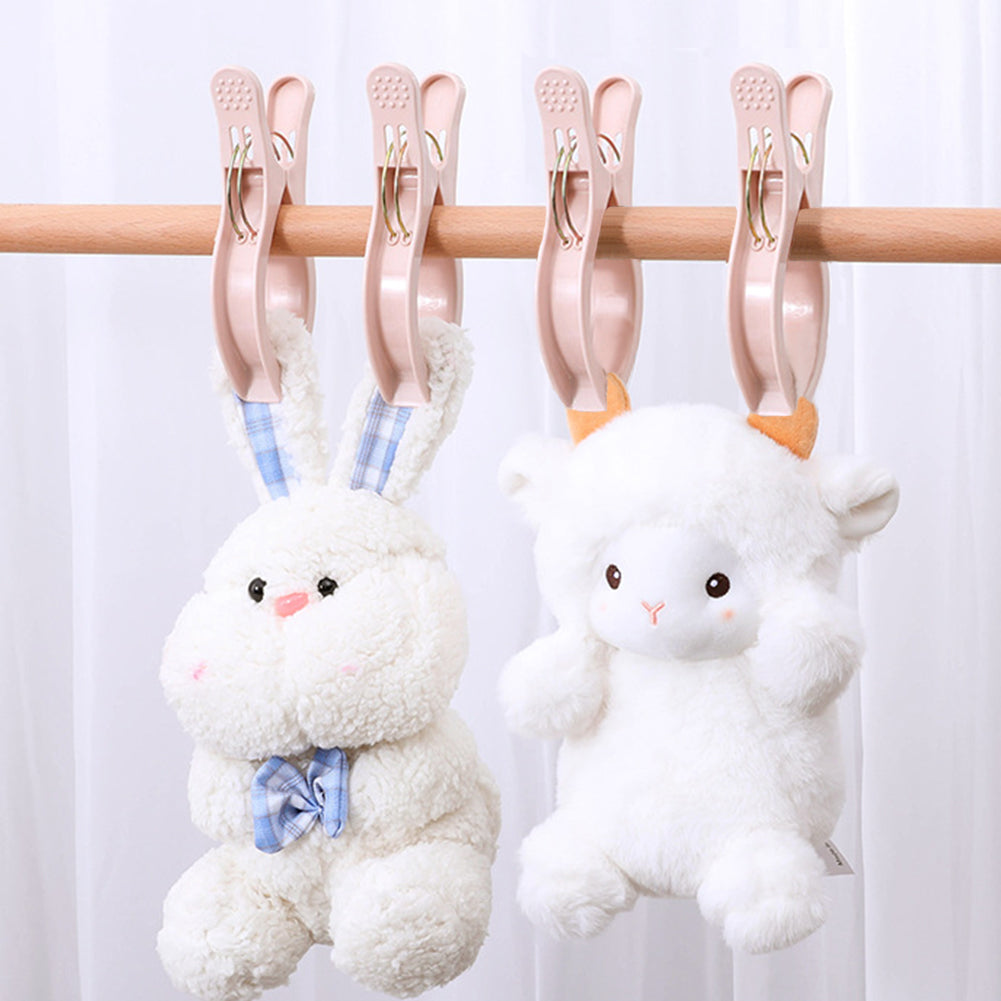 2PCS Cross Stitch Clip DIY Embroidery Clip Antiskid for Fabric (Pink)