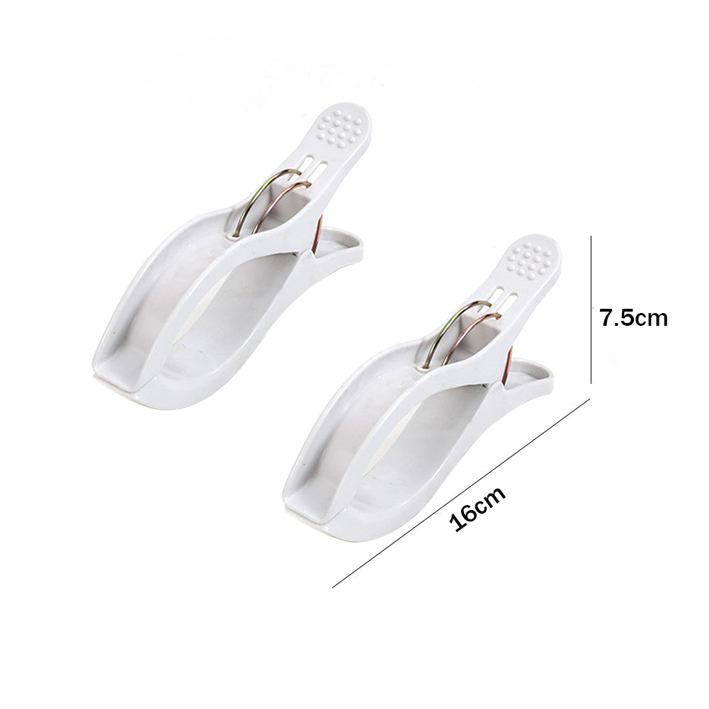 2PCS Cross Stitch Clip DIY Embroidery Clip Antiskid for Fabric (Grey)
