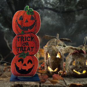 5D DIY Diamond Painting Ornament Halloween Crystal Drill Christmas Decor (GH002)