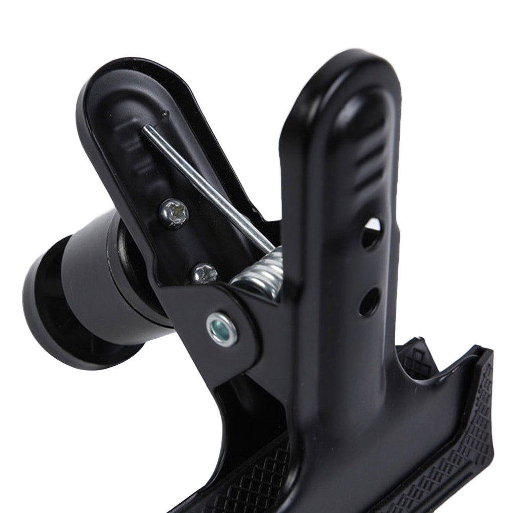 1 Pair Cross Stitch Clip Clamp 360 Rotation Clip-On Desk Stand for Camera Tripod