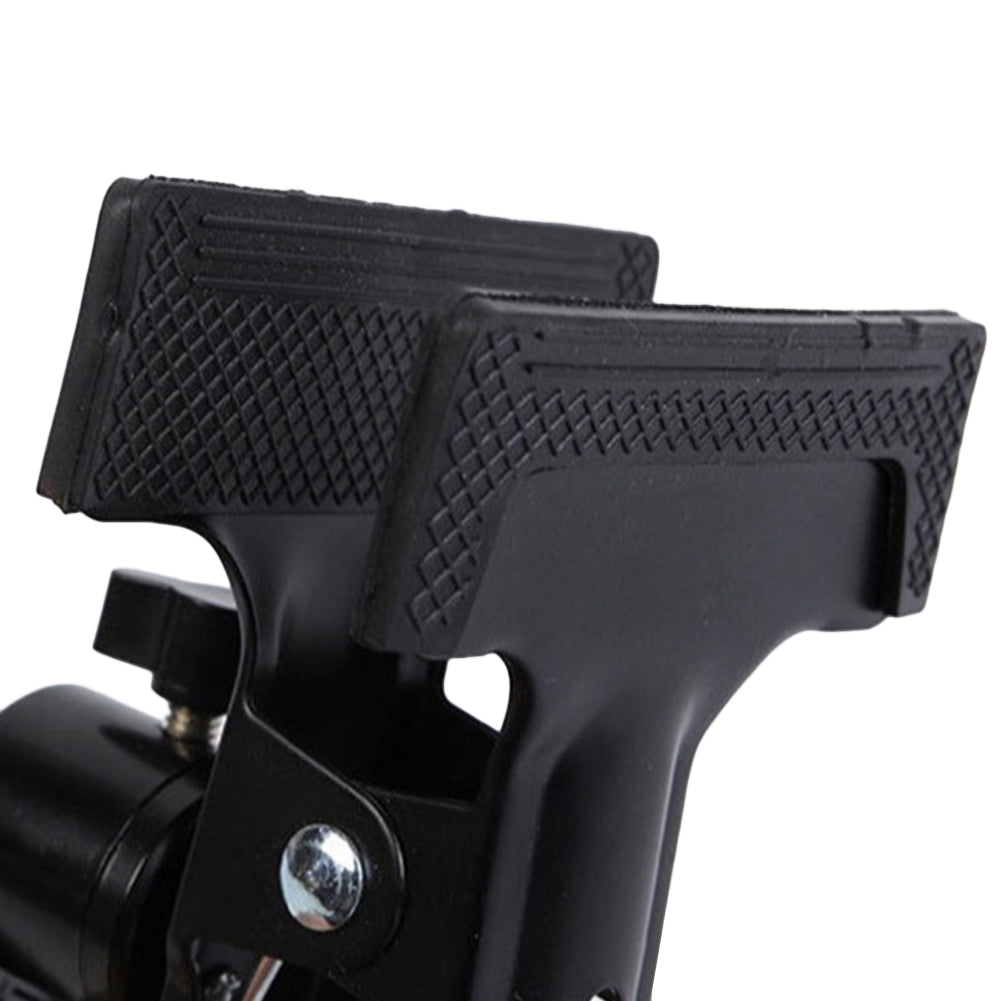 1 Pair Cross Stitch Clip Clamp 360 Rotation Clip-On Desk Stand for Camera Tripod