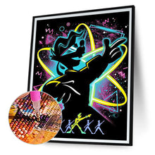 Load image into Gallery viewer, Cunning Flying Duck Silhouette 30*40CM(Canvas) Full Round Drill Diamond Painting
