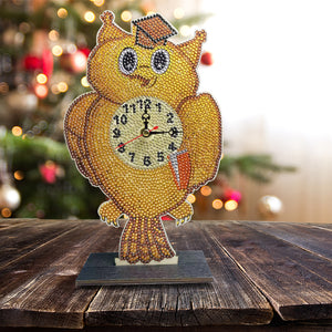 2D Flat Christmas DIY Diamond Painting Tabletop Ornaments Kit for Home Office