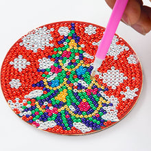 Load image into Gallery viewer, 6pcs/set Wooden Coaster DIY Christmas Painting Coaster for Room Decor (BD004)
