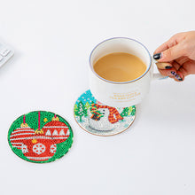 Load image into Gallery viewer, 6pcs/set Wooden Coaster DIY Christmas Painting Coaster for Room Decor (BD004)
