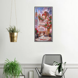 Dream Manor 30*50CM(Canvas) Partial Special Shaped Drill Diamond Painting