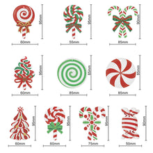 Load image into Gallery viewer, Christmas 10pcs Diamond Key Chain Cute DIY Hanging Ornaments 5D for Arts Craft Accessories
