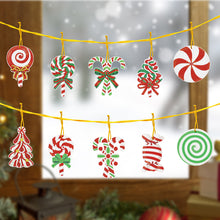 Load image into Gallery viewer, Christmas 10pcs Diamond Key Chain Cute DIY Hanging Ornaments 5D for Arts Craft Accessories
