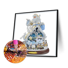 Load image into Gallery viewer, Christmas Santa Claus 30*30CM(Canvas) Partial Special Shaped Drill Diamond Painting
