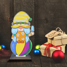 Load image into Gallery viewer, DIY Table Ornament Single Side Drill Cartoon Wooden for Kids Gift (GH016)
