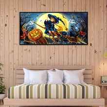 Load image into Gallery viewer, Witch 70*30CM(Canvas) Full Round Drill Diamond Painting
