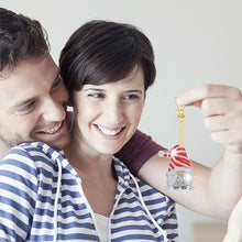 Load image into Gallery viewer, DIY Diamonds Painting Keychain Valentine Day Goblin Special-shaped Craft (T-38)
