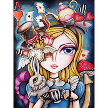 Load image into Gallery viewer, Fantasy Girl 30*40CM(Canvas) Full Round Drill Diamond Painting
