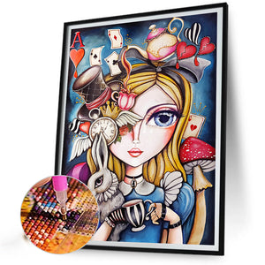 Fantasy Girl 30*40CM(Canvas) Full Round Drill Diamond Painting