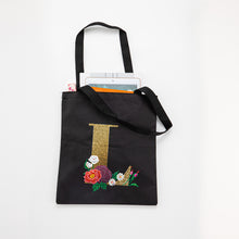Load image into Gallery viewer, DIY Diamonds Painting Handbag Linen Shopping Bag Portable Fashion for Work (L)
