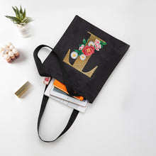 Load image into Gallery viewer, DIY Diamonds Painting Handbag Linen Shopping Bag Portable Fashion for Work (T)
