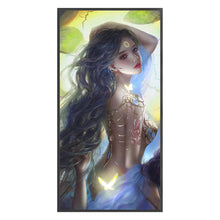 Load image into Gallery viewer, Yishu - Long-Haired Fairy - 50*100CM 11CT 3 Stamped Cross Stitch

