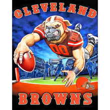 Load image into Gallery viewer, Cleveland Browns Football Team 30*40CM(Canvas) Full Round Drill Diamond Painting
