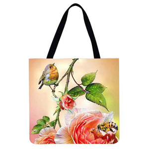 Canvas Bag-Rose 40*40CM
