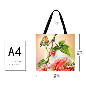 Canvas Bag-Rose 40*40CM