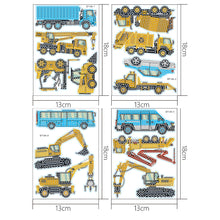 Load image into Gallery viewer, 13 PCS DIY Handmade Mosaic Paster Diamonds Painting Sticker(Engineering Vehicle)
