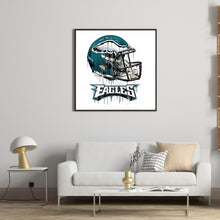 Load image into Gallery viewer, Philadelphia Eagles Football Team 40*40CM(Canvas) Full Round Drill Diamond Painting
