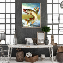 Load image into Gallery viewer, Fisherman 40*55CM(Canvas) Full Round Drill Diamond Painting
