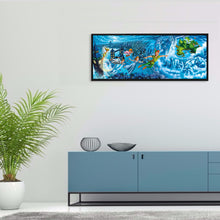 Load image into Gallery viewer, Disney Peter Pan And Wendy 80*30CM(Canvas) Full Round Drill Diamond Painting
