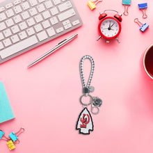 Load image into Gallery viewer, DIY Diamond Art Keychains Craft Rugby Team Badge Hanging Ornament
