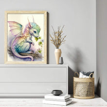 Load image into Gallery viewer, Little Dragon 30*40CM(Canvas) Full Round Drill Diamond Painting
