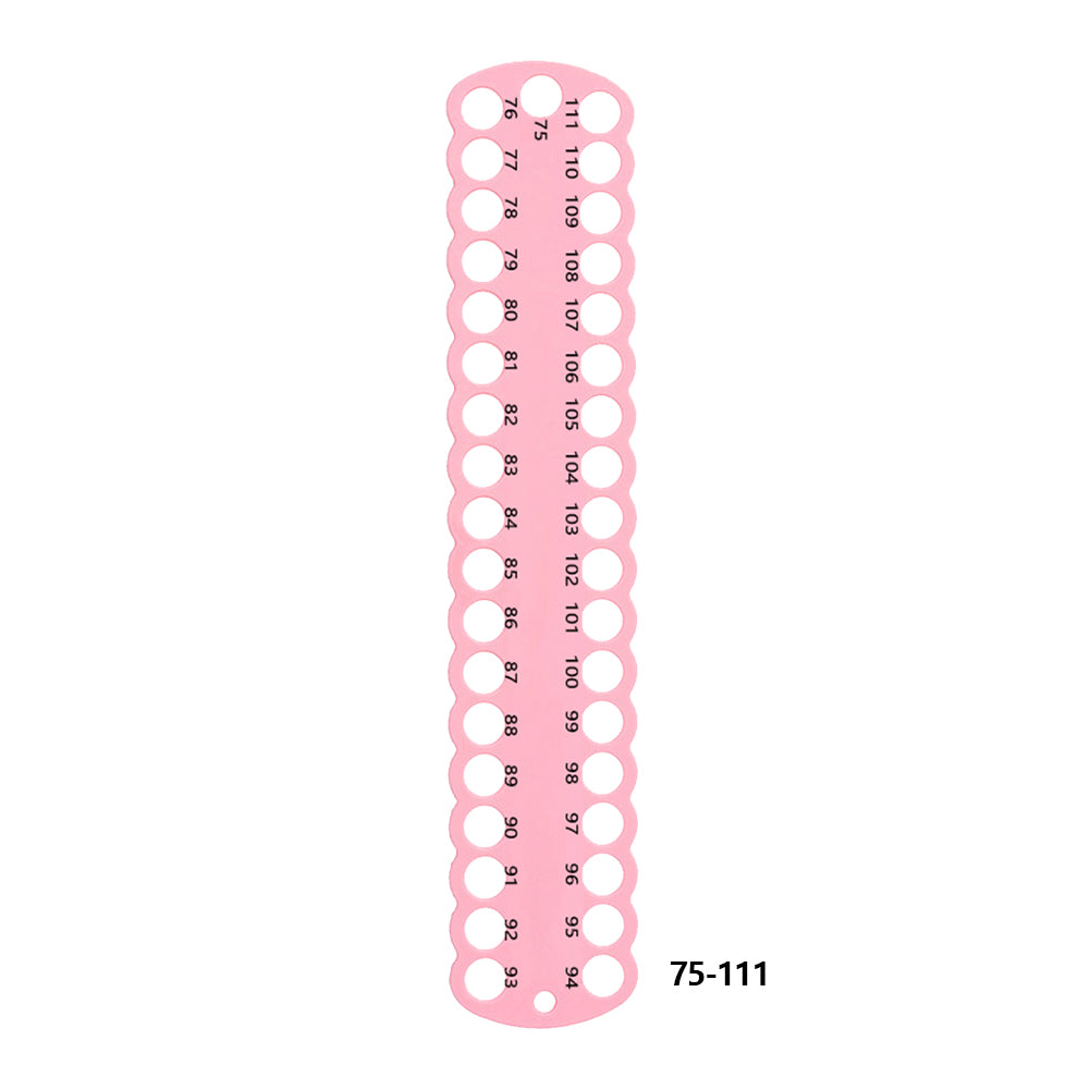 3PCS Cross Stitch Thread Holder PC 37-Hole for DIY Sewing Storage (Pink)