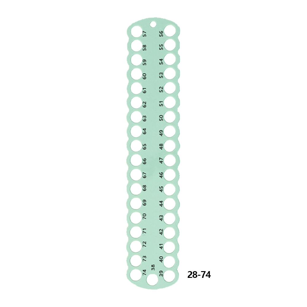 3PCS Cross Stitch Thread Holder PC 37-Hole for DIY Sewing Storage (Green)