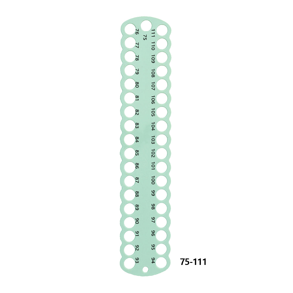 3PCS Cross Stitch Thread Holder PC 37-Hole for DIY Sewing Storage (Green)