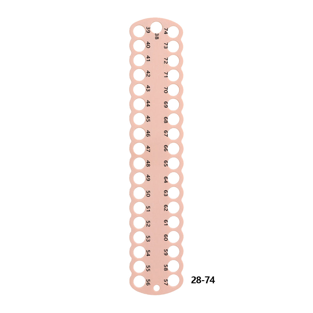 3PCS Cross Stitch Thread Holder PC 37-Hole for DIY Sewing Storage (Beige)