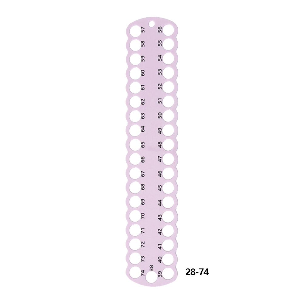 3PCS Cross Stitch Thread Holder PC 37-Hole for DIY Sewing Storage (Light Purple)