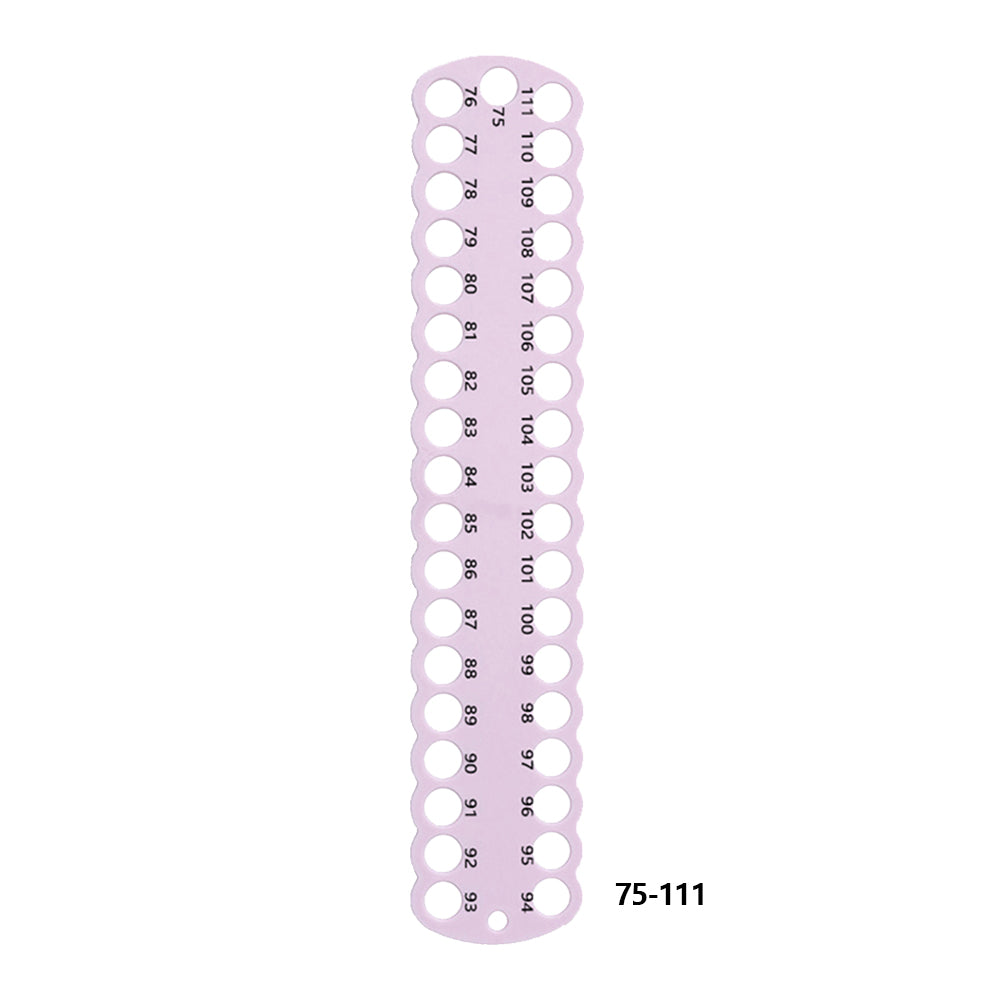 3PCS Cross Stitch Thread Holder PC 37-Hole for DIY Sewing Storage (Light Purple)