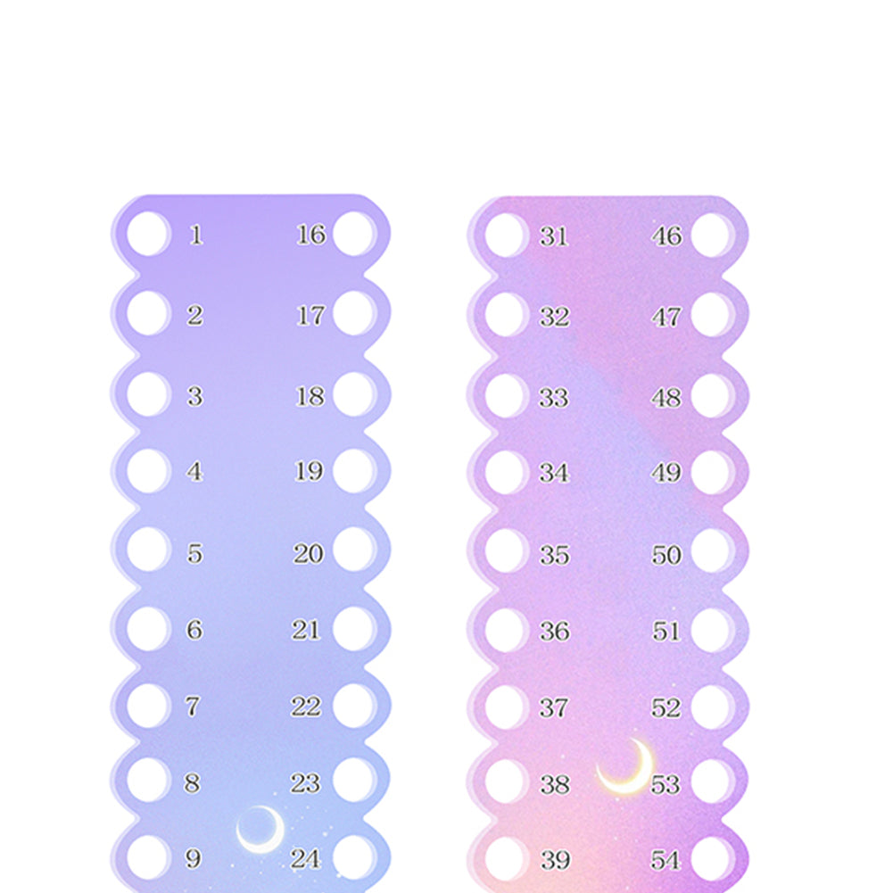 2PCS Row Line Tool Acrylic 30-Hole Yarn Organizer for Sewing Needlework Knitting